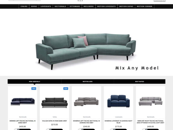 OpenCart website YOOMIX Home Page - itrashel.com